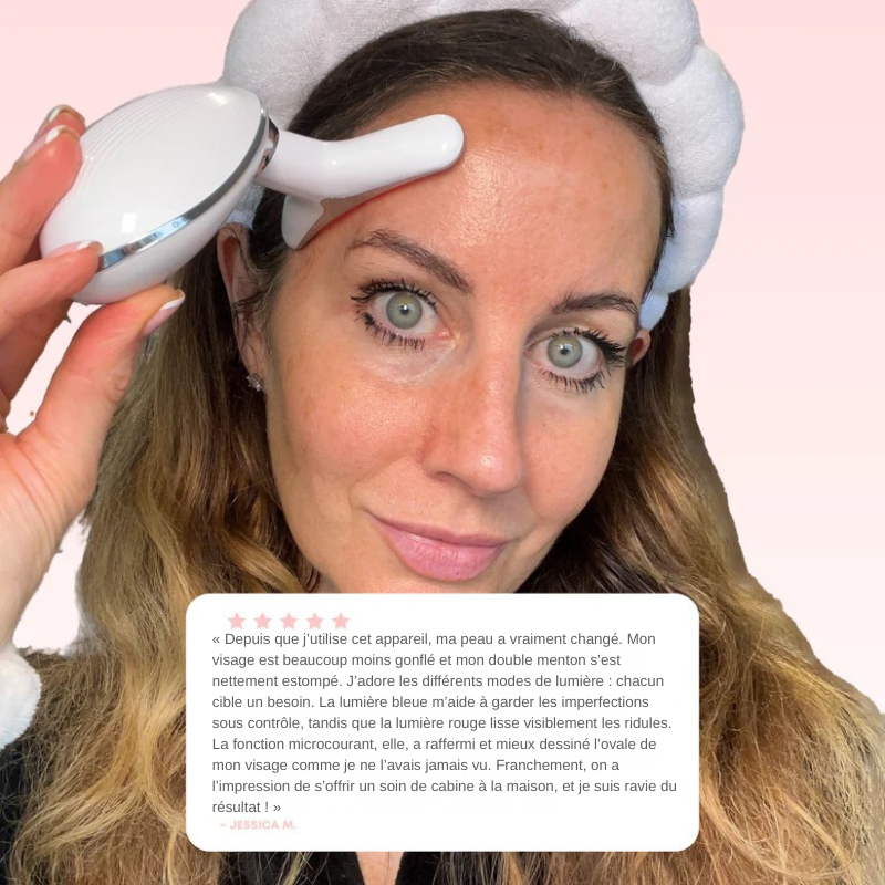 Sculpteur Facial LED Brenoro 7-en-1