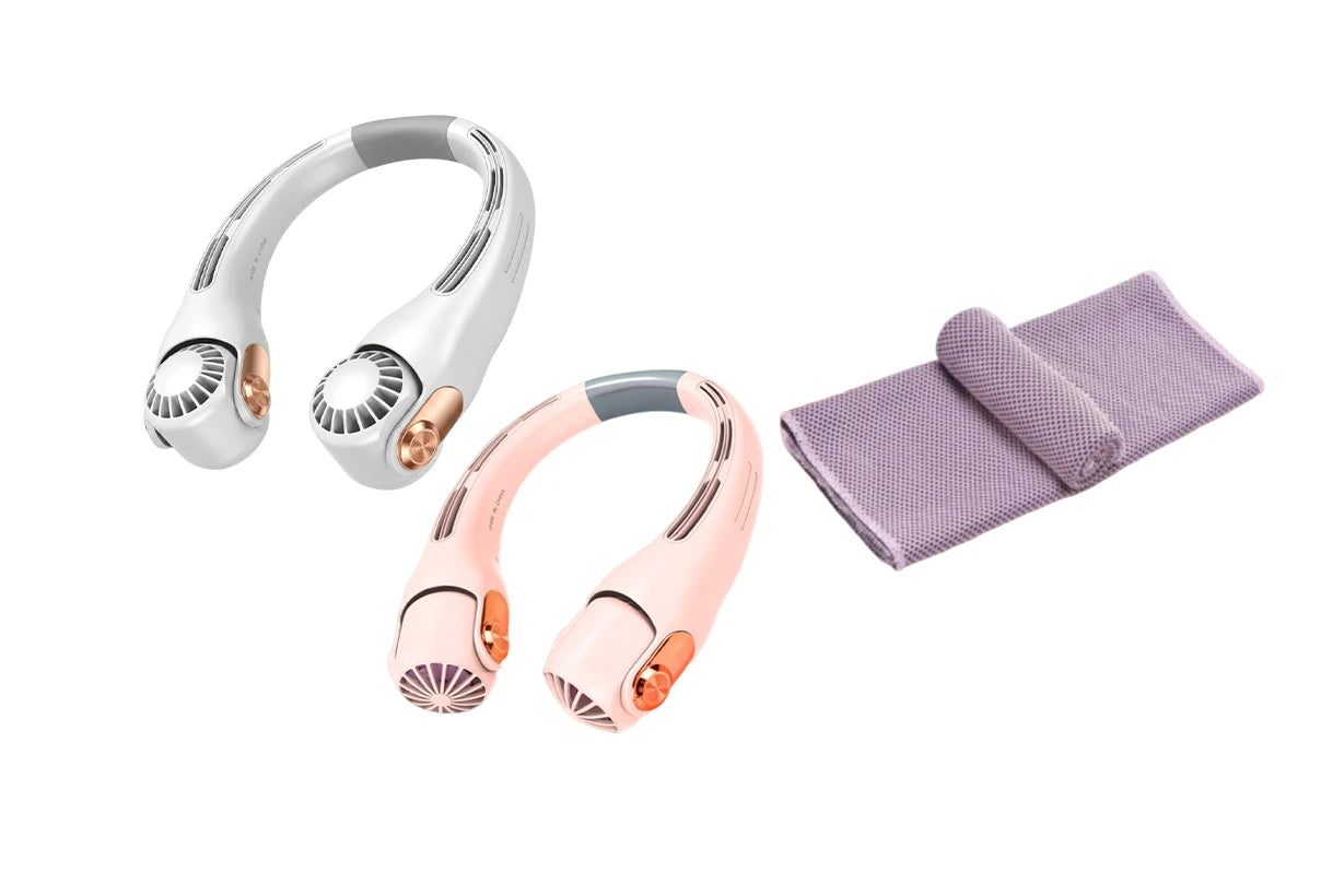 Ventilateur de cou portable