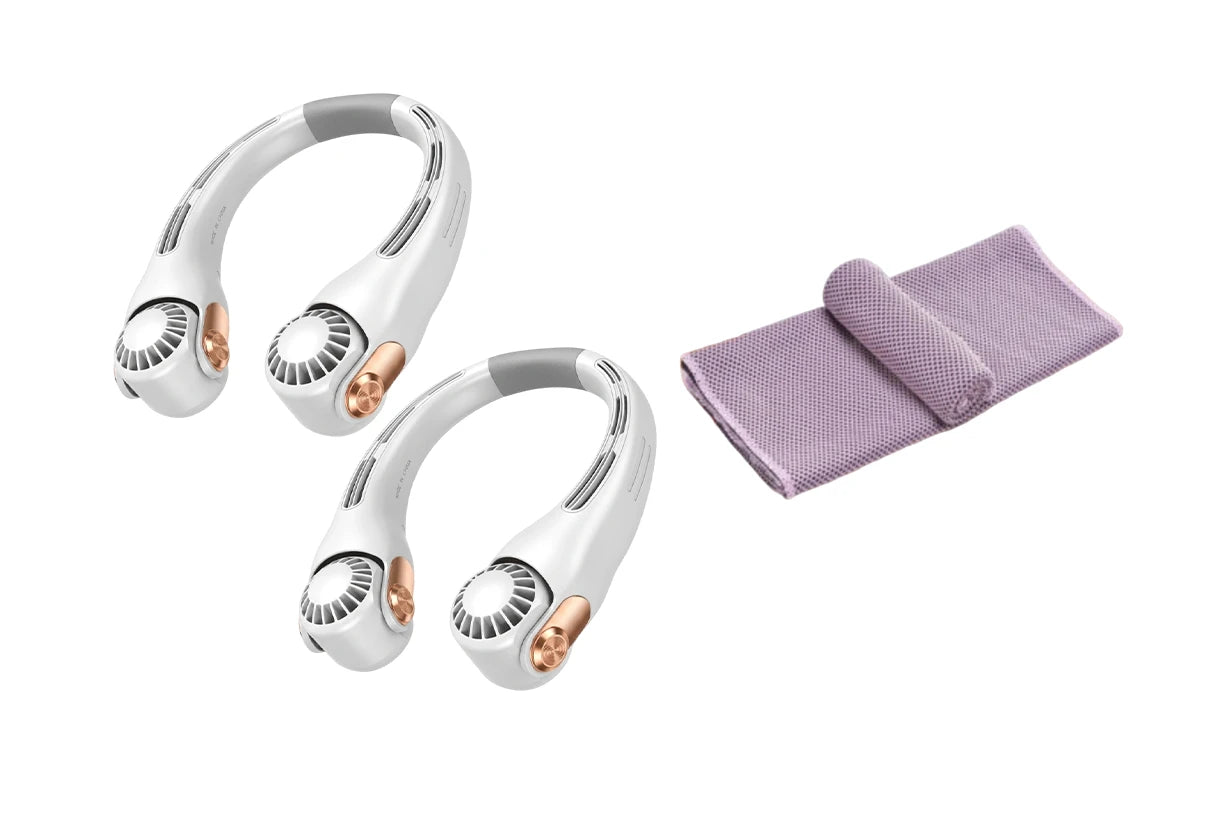 Ventilateur de cou portable